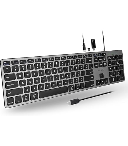 iMac：テンキー付きキーボードあり iMac：テンキー付きキーボードあり MacのためのMagic Keyboard